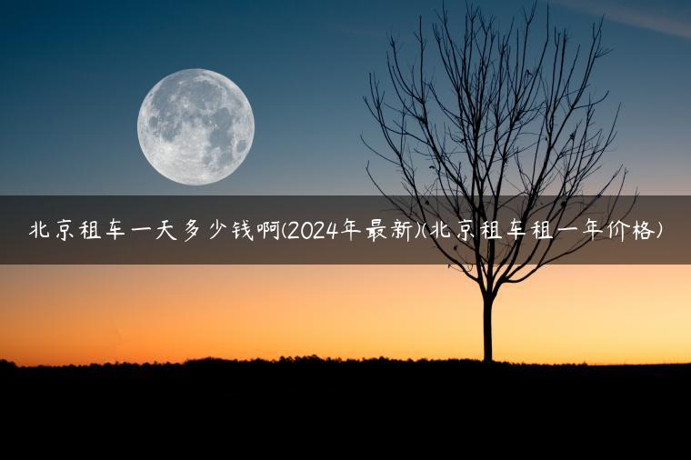 北京租车一天多少钱啊(2024年最新)(北京租车租一年价格)
