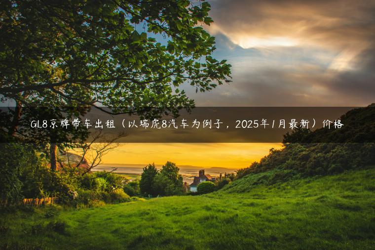 GL8京牌带车出租（以瑞虎8汽车为例子，2025年1月最新）价格