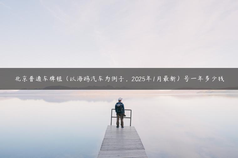 北京普通车牌租（以海鸥汽车为例子，2025年1月最新）号一年多少钱