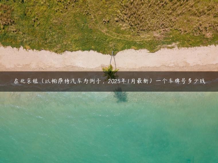 在北京租（以帕萨特汽车为例子，2025年1月最新）一个车牌号多少钱