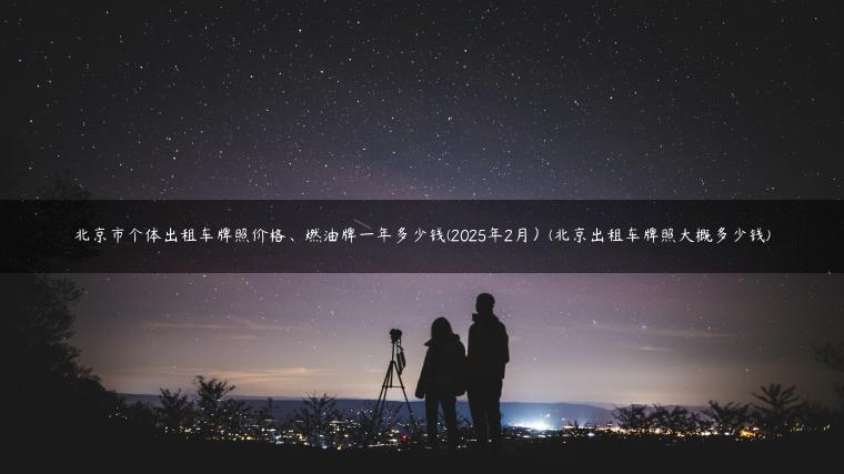 北京市个体出租车牌照价格、燃油牌一年多少钱(2025年2月）(北京出租车牌照大概多少钱)